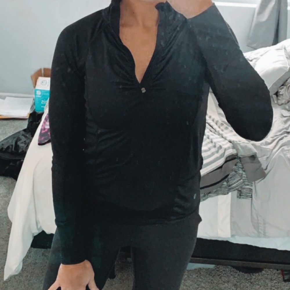 Athletic top 1/4 zip up